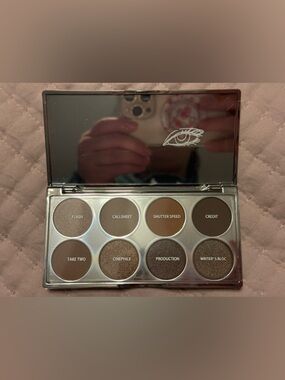 Neutral Matte & Shimmer Eyeshadow Palette - Brown Tones - Never Used!